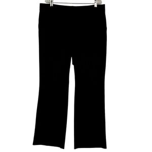 Ann Taylor Factory Black Pants, size 16, front, off-seam pockets,